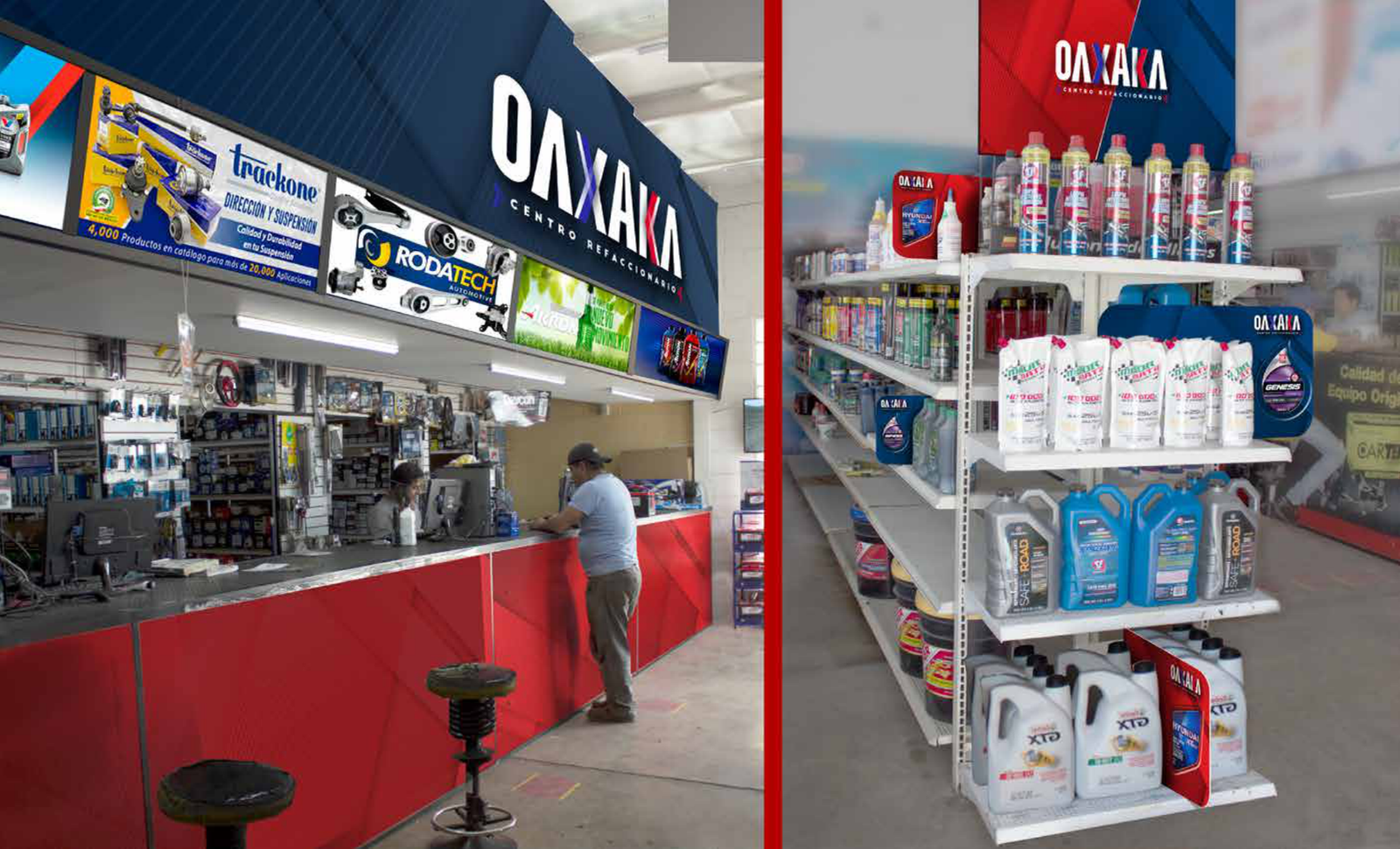 Exhibición de productos OAXAKA