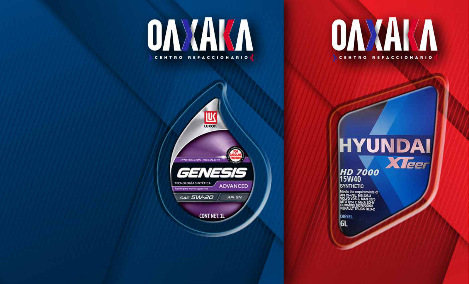Promoción de lubricantes OAXAKA